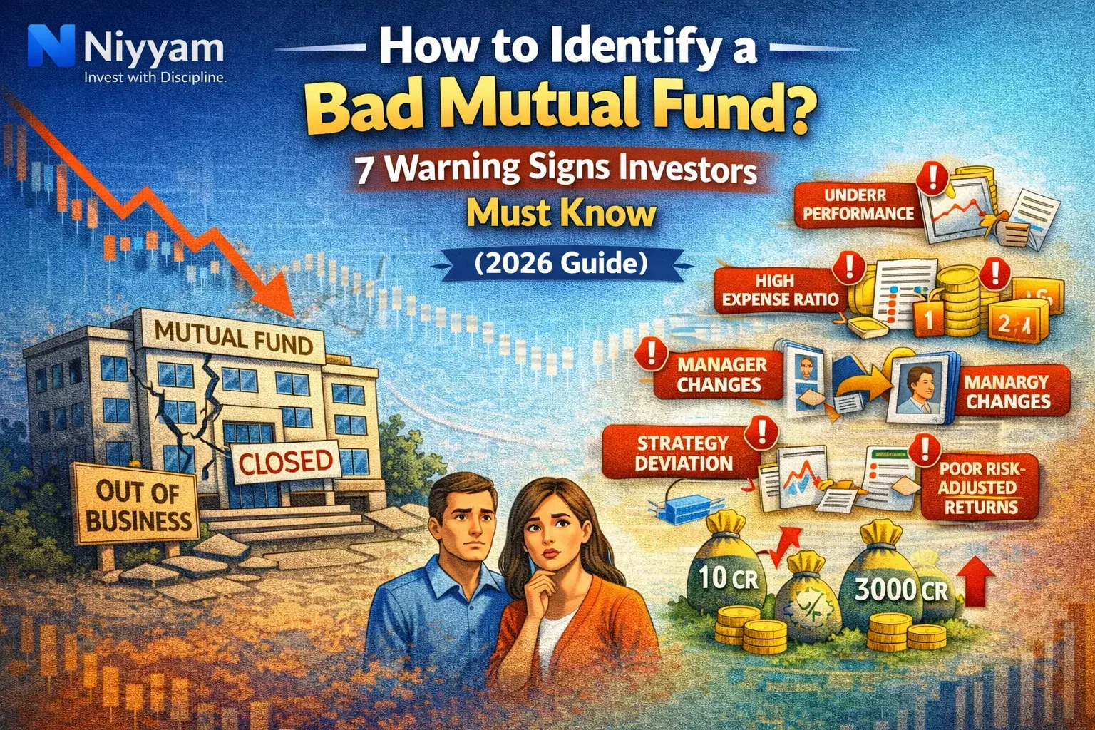 How to Identify a Bad Mutual Fund (7 Warning Signs Every Investor Must Know – 2026 Guide)