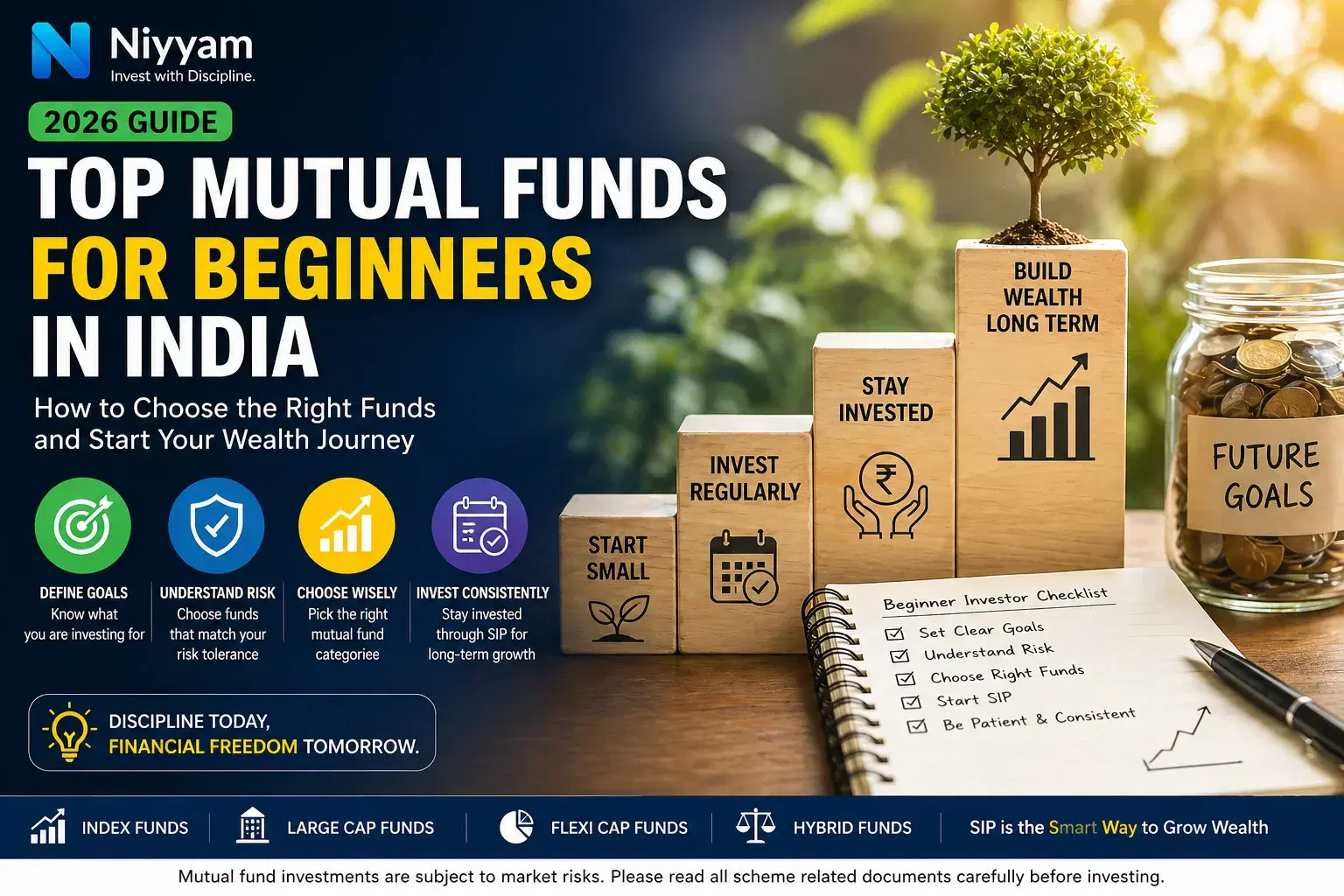 Top Mutual Funds for Beginners in India (2026) – How to Choose the Right Funds