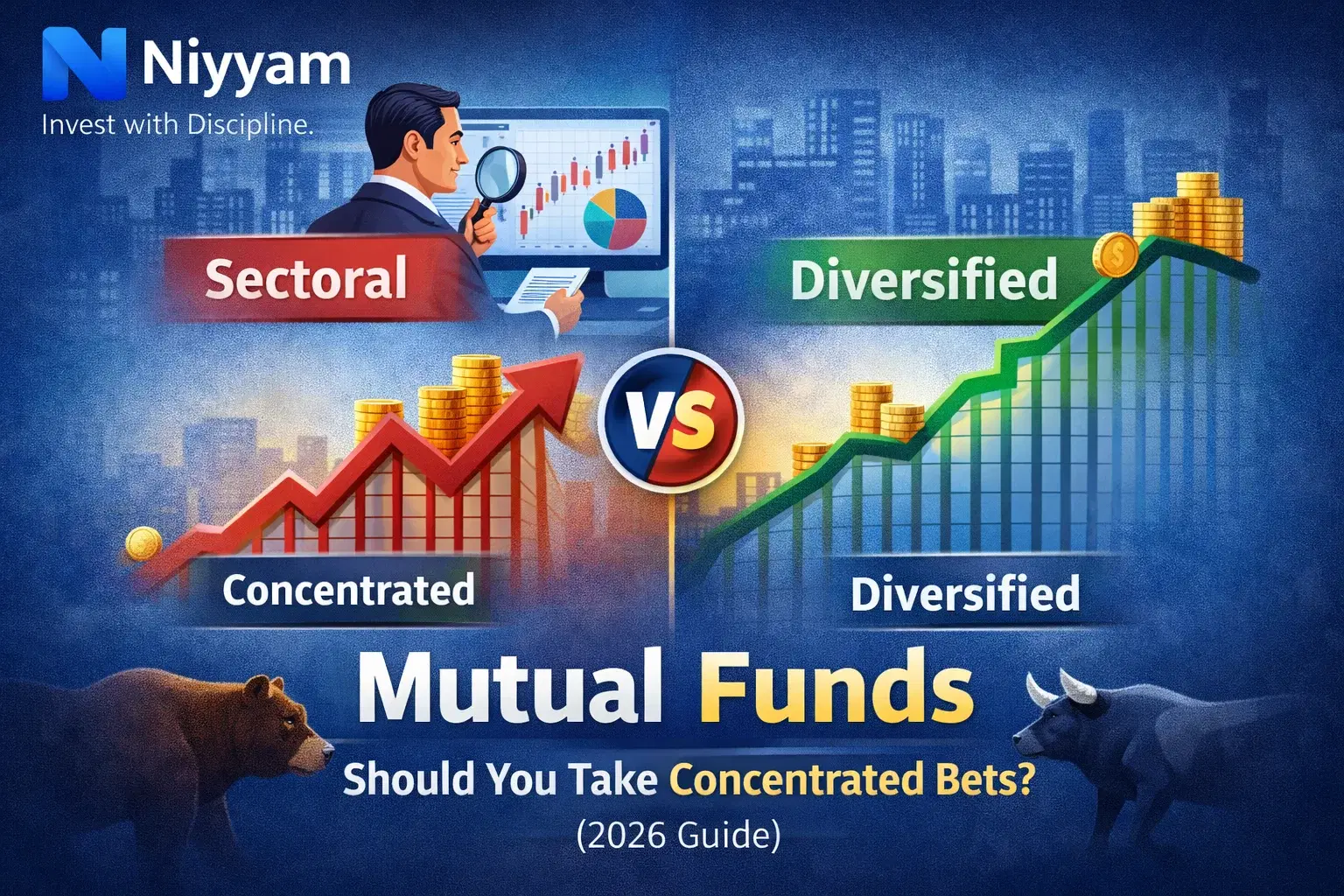 Sectoral vs Diversified Mutual Funds: Should You Take Concentrated Bets? (2026 Guide)
