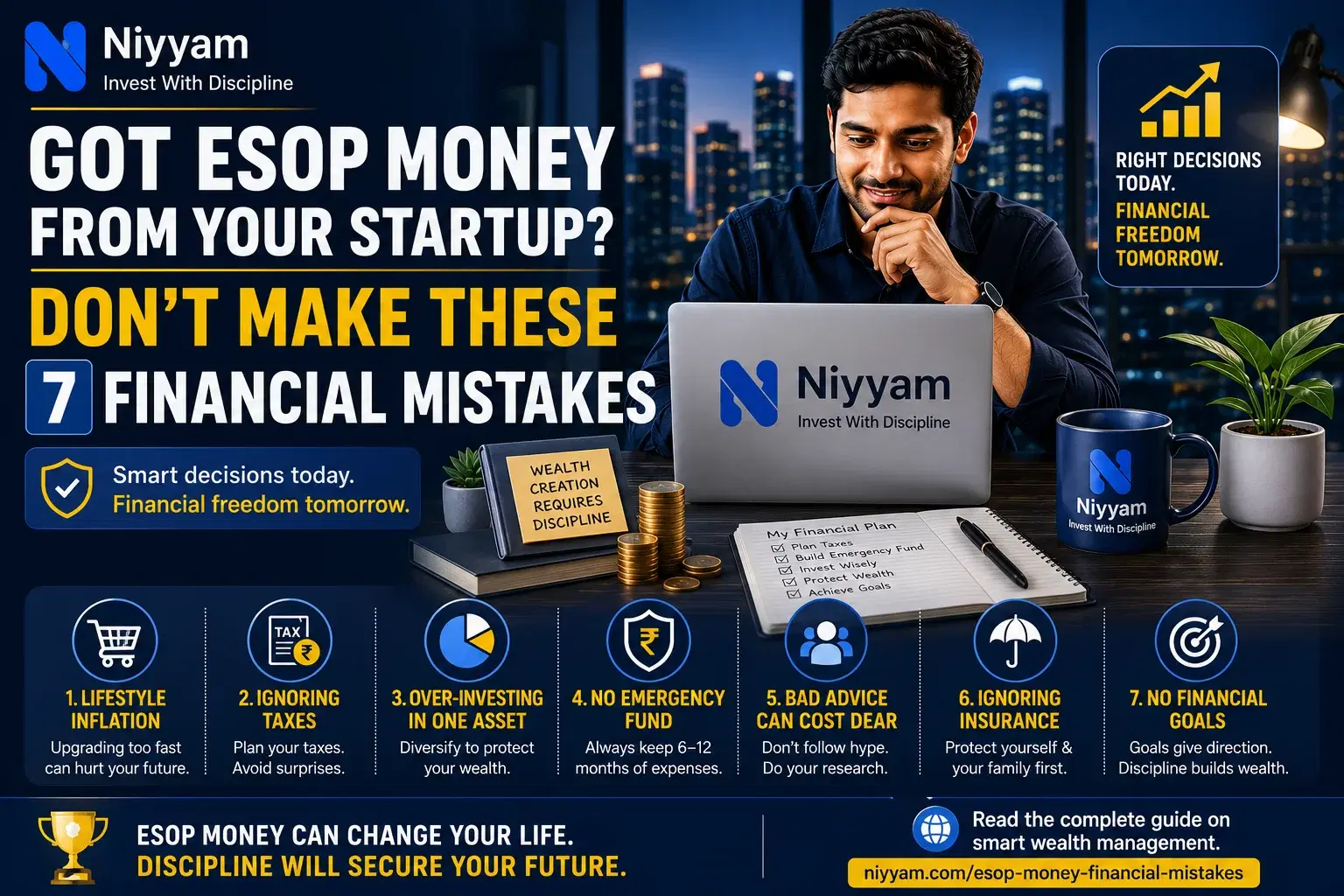 Got ESOP Money From Your Startup? Don’t Make These 7 Financial Mistakes