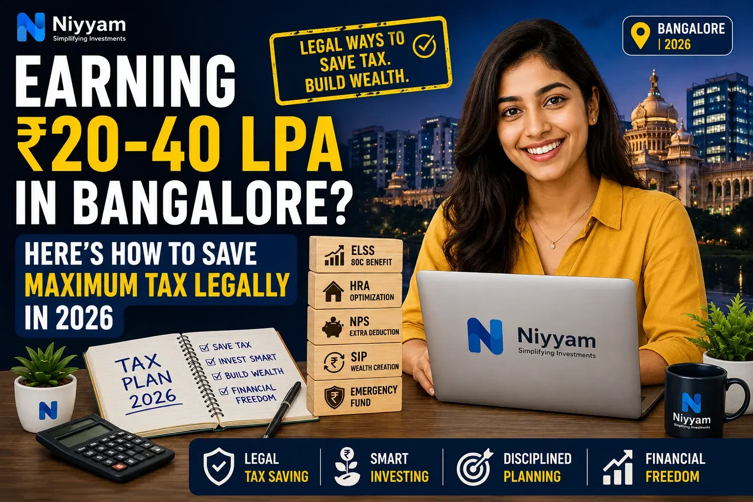 Earning ₹20–40 LPA in Bangalore? Here’s How to Save Maximum Tax Legally in 2026